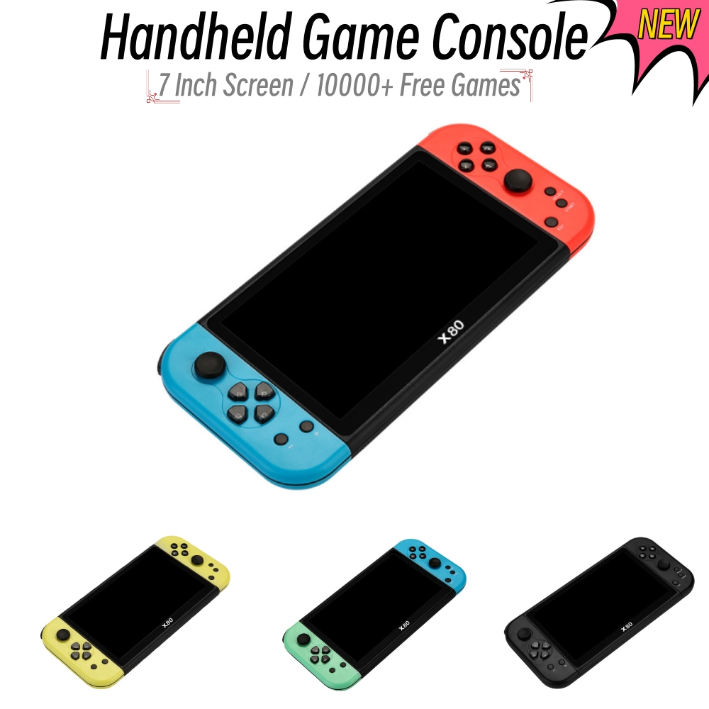 Gaming Console Old - 10000 jeux gratuits X80 Console de