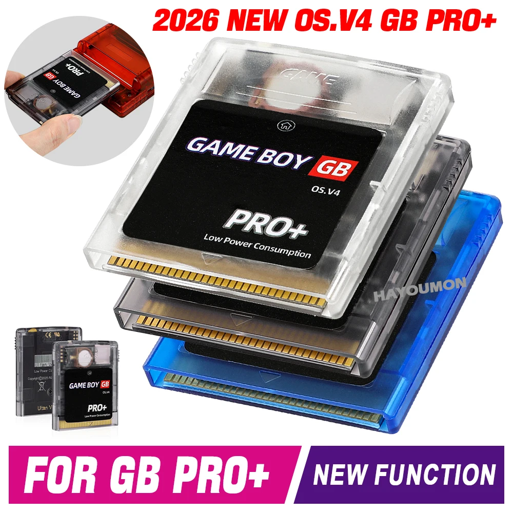 Gaming Console Os - Cartouche de jeu GB PRO+ pour