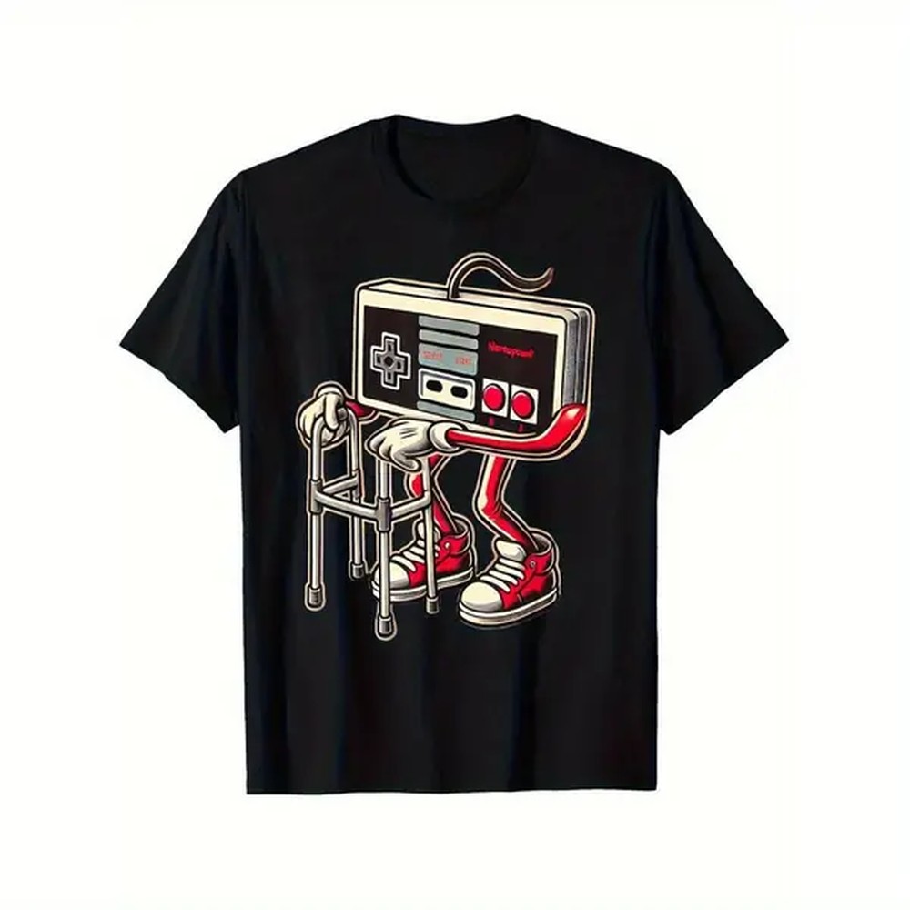 Gaming Console Old - T-shirt 100 % coton pour hommes