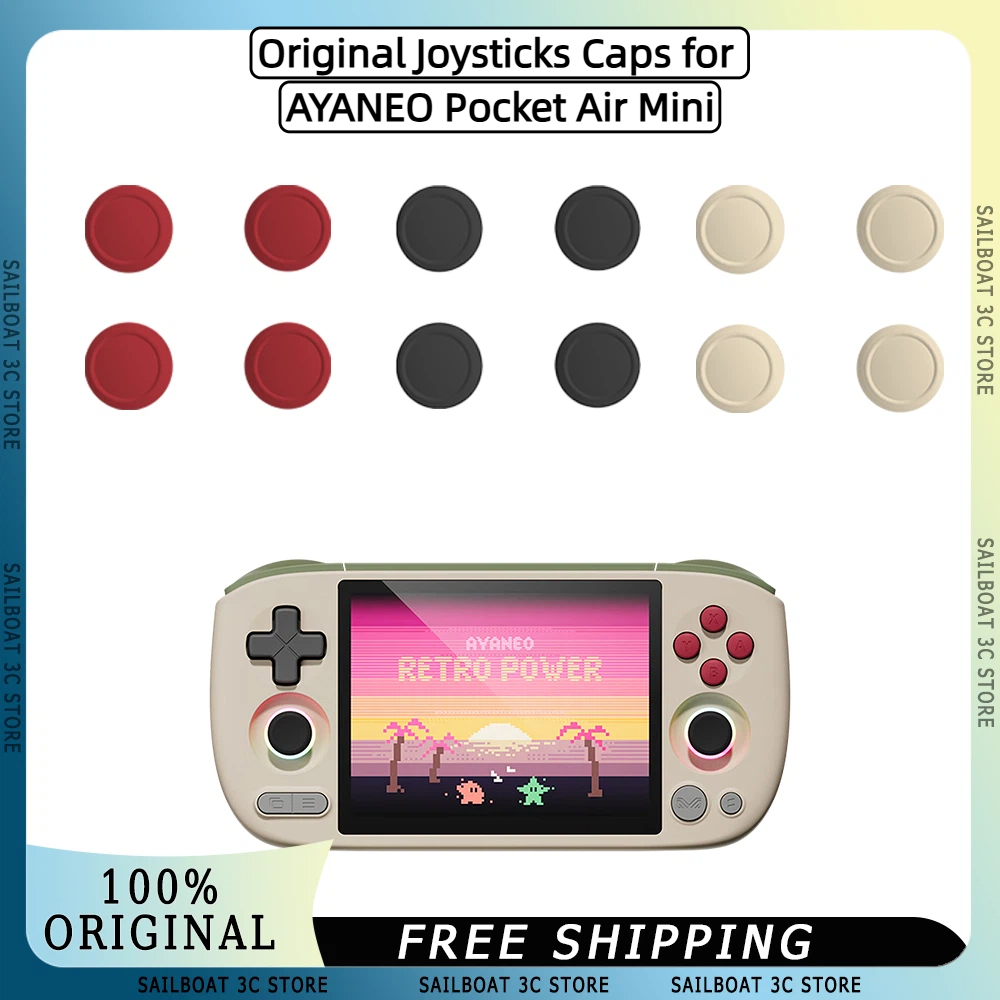 Gaming Console Joystick - Capuchons de Joysticks d'origine pour AYANEO