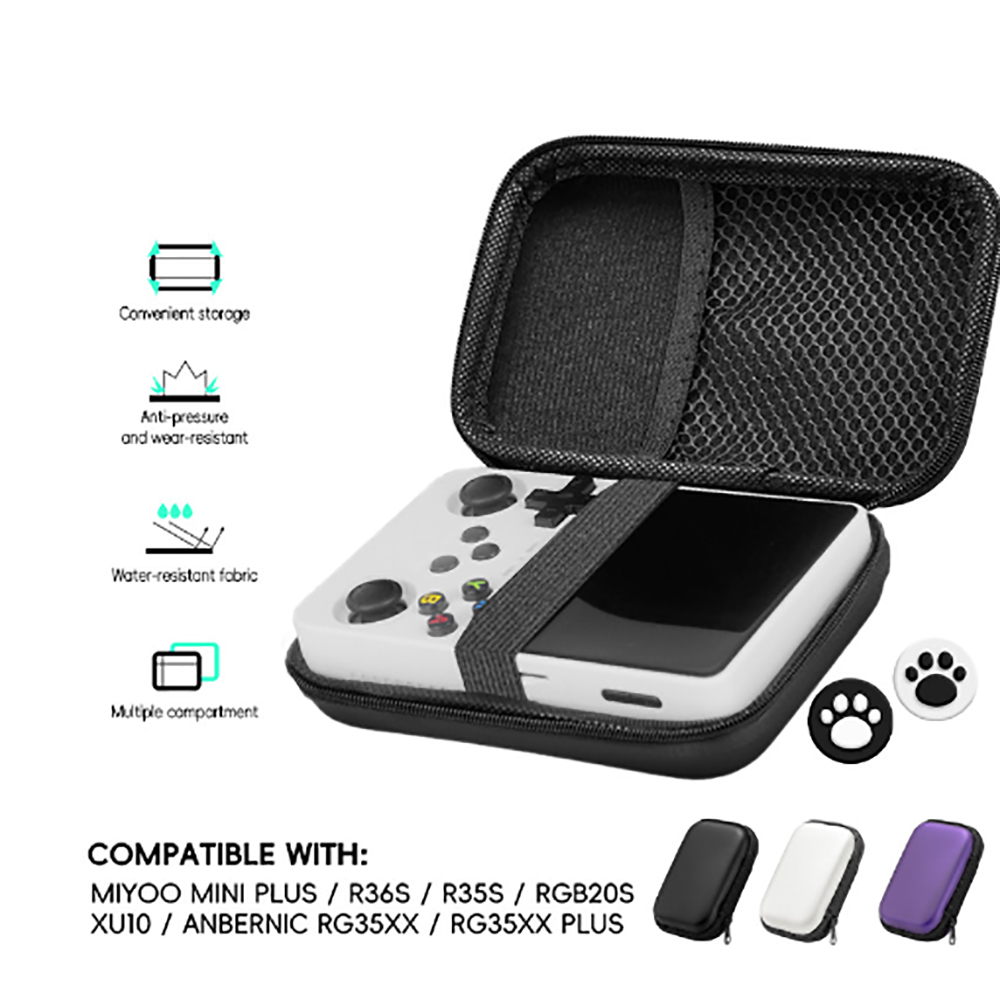 Gaming Console Organizer - Étui de transport rigide compatible avec