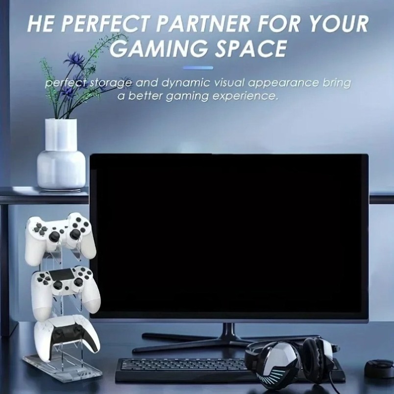 Support de manette de jeu à 3  - Gaming Console Organizer avis et prix