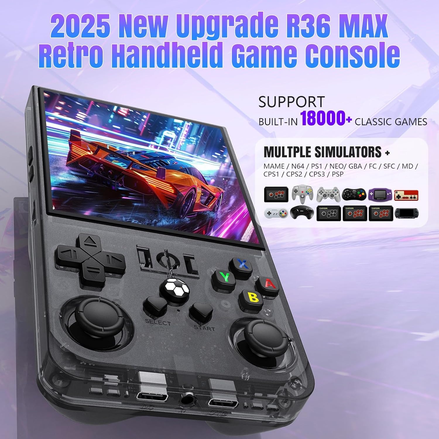Console de jeu rétro FLLBW R36 - Console Gaming Hand avis et prix
