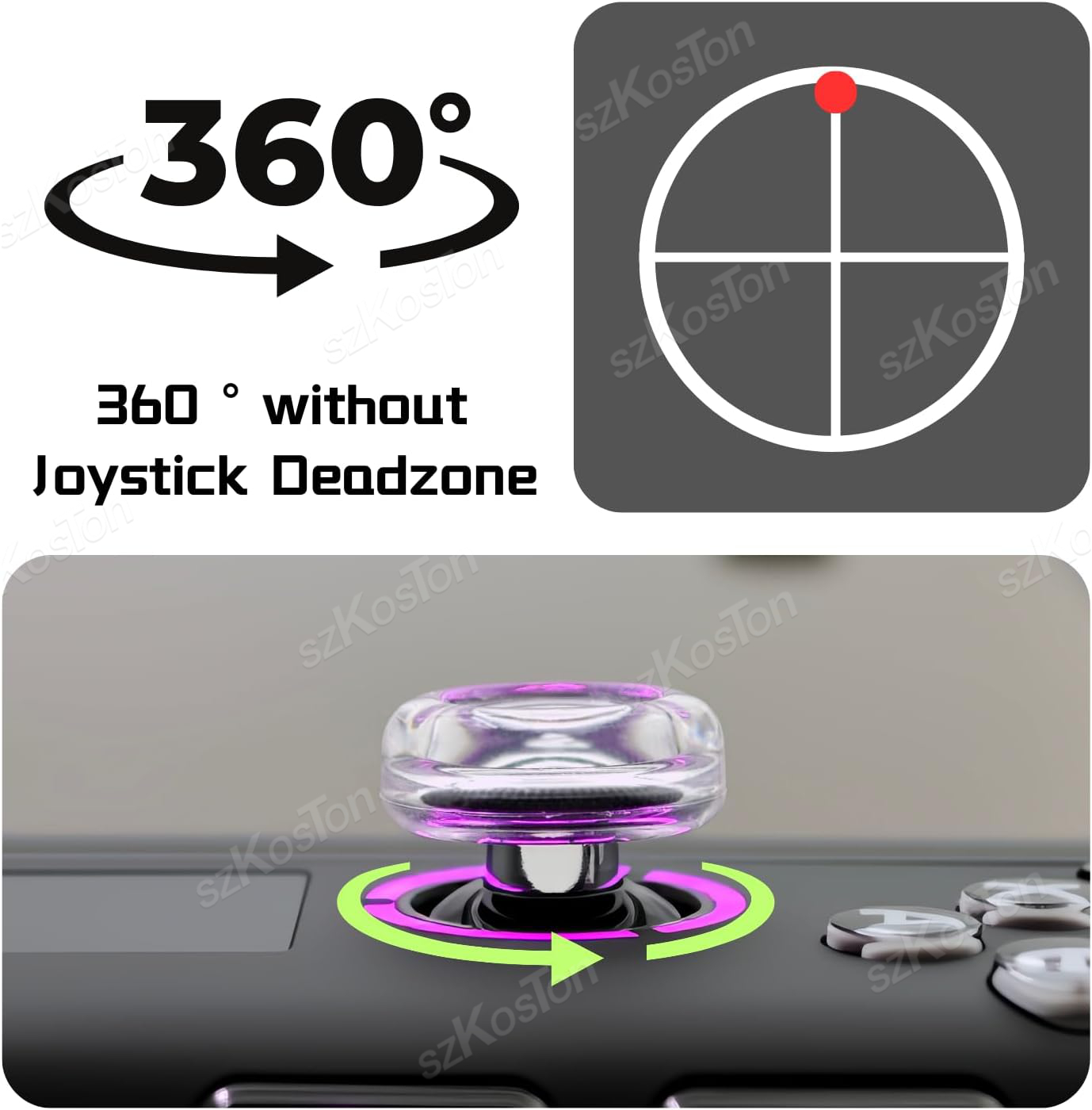 2 capuchons de joystick en sil - Gaming Console Joystick avis et prix