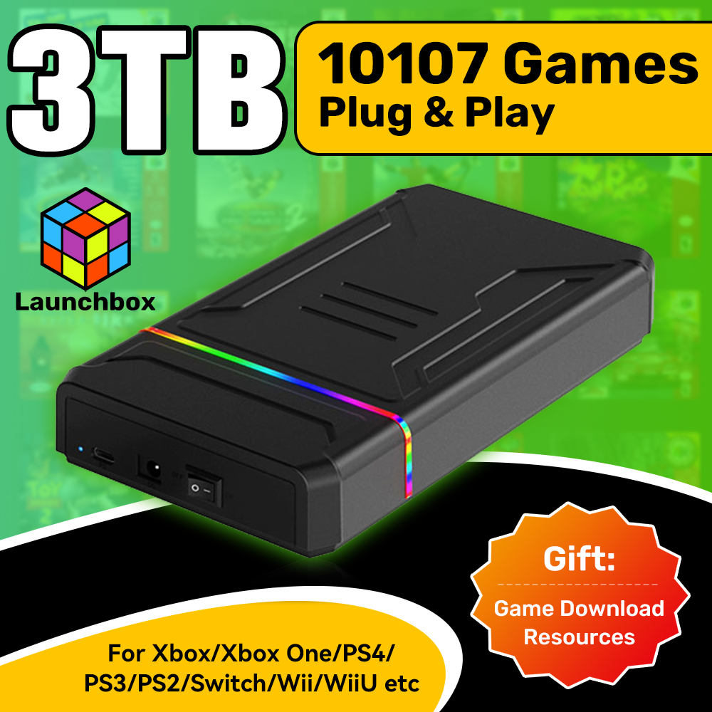 Console de jeu rétro HDD Launc - Gaming Console Os avis et prix