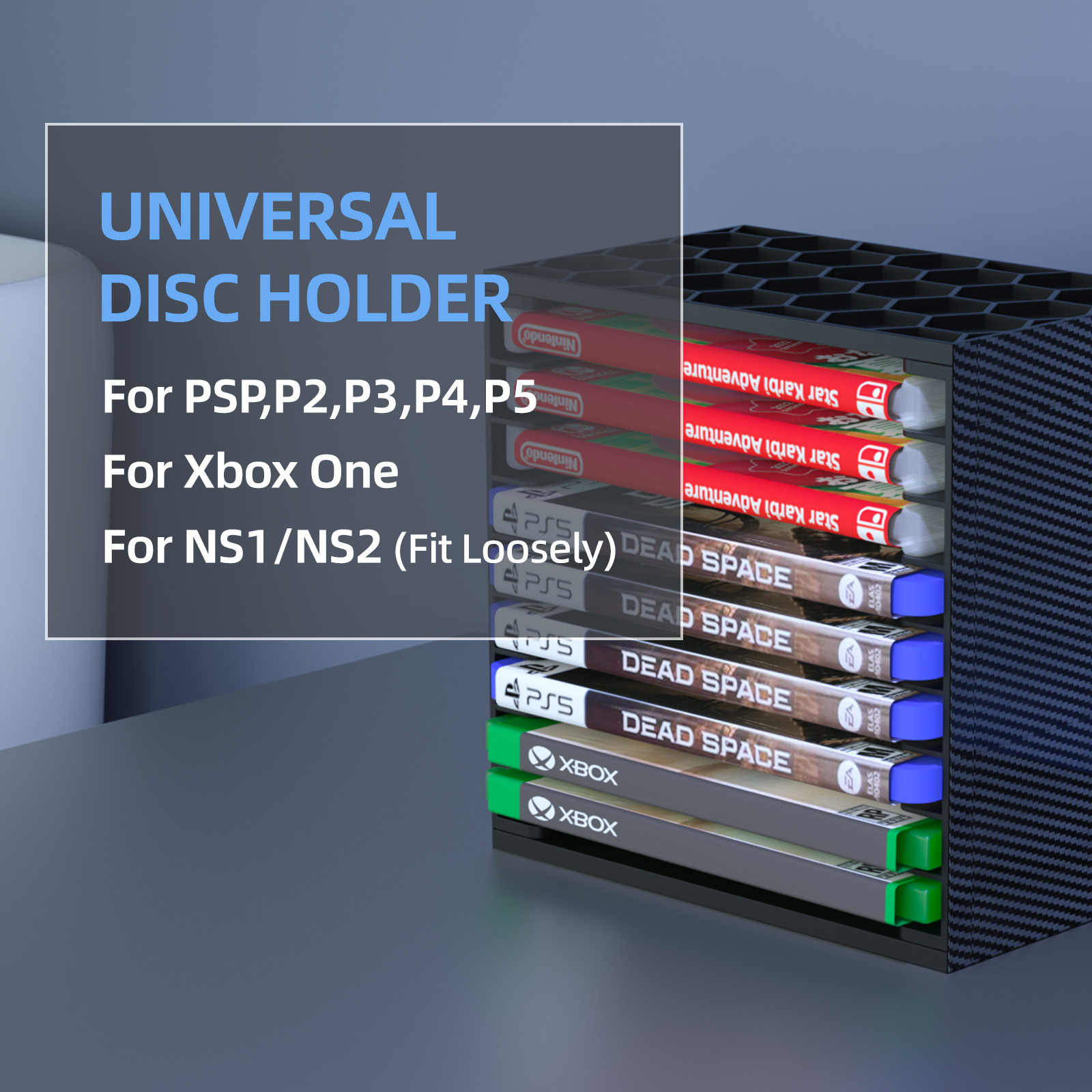 Support de rangement multicouc - Gaming Console Organizer avis et prix