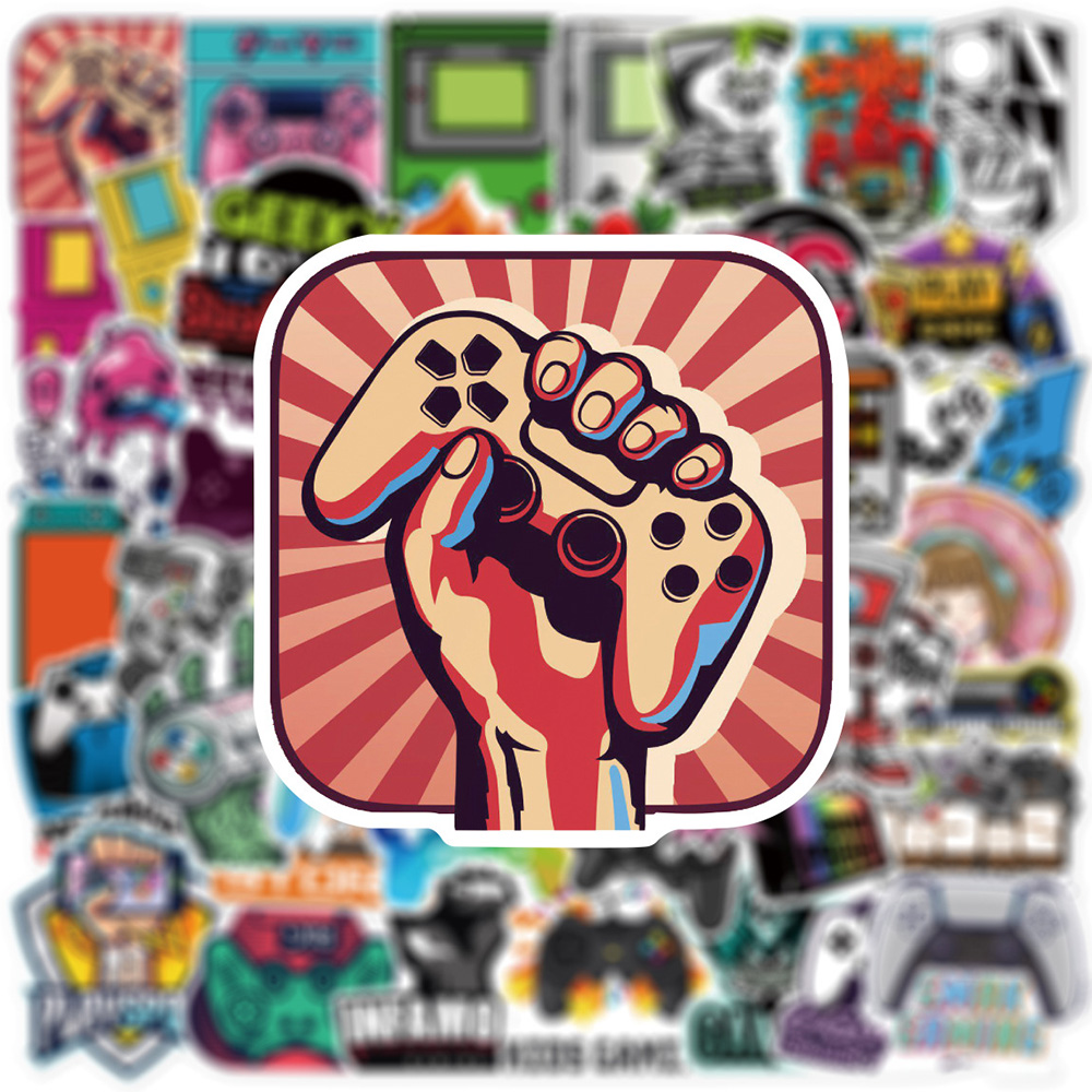 10/30/50 autocollants rétro no - Gaming Console Old avis et prix
