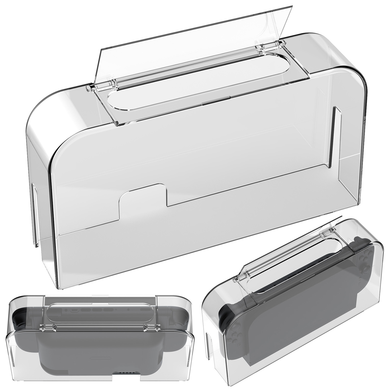Boîtier de protection transpar - Gaming Console Display Case avis et prix