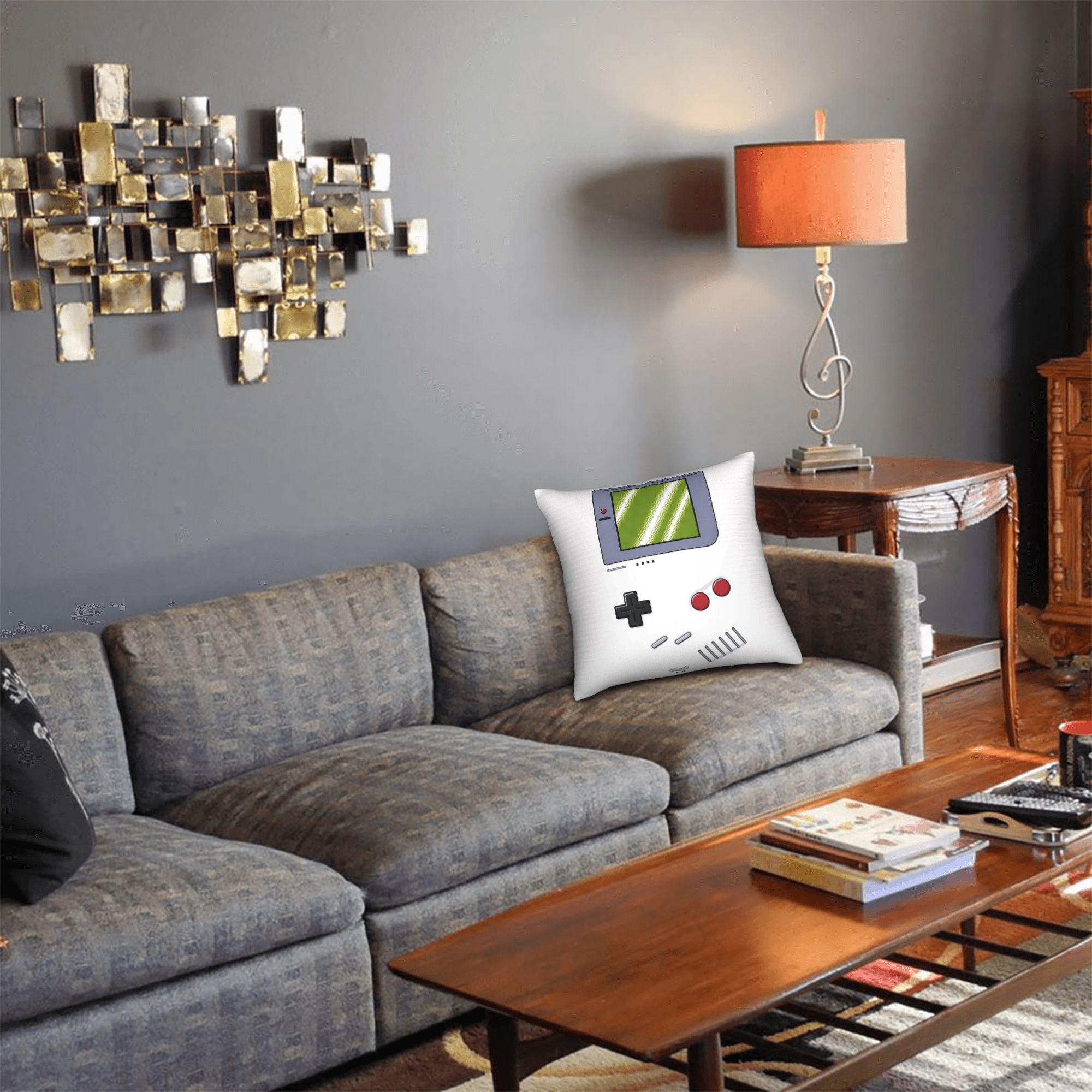 Housse de coussin en polyester - Gaming Console Old avis et prix